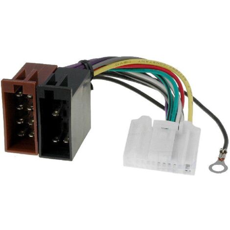 Fiche Autoradio 20PIN vers ISO IA47 Compatible avec Nissan - voir liste