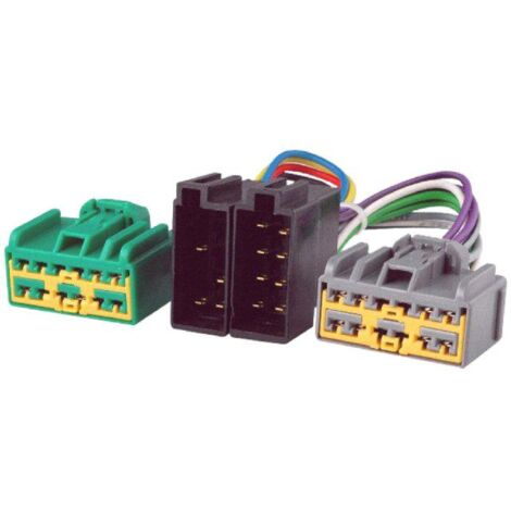 Fiche Autoradio 24PIN vers ISO- S40 S60 S70 S80 V40 V70