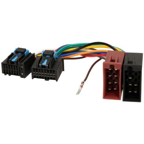Fiche Autoradio AVI150 30PIN vers ISO compatible avec Chevrolet