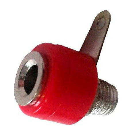 Fiche banane 4mm Rouge 0134r