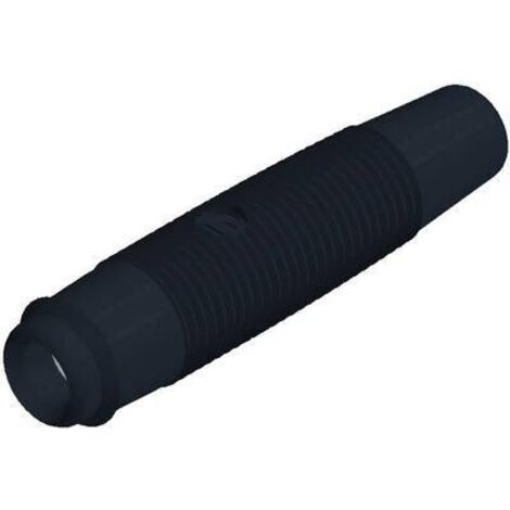 Fiche banane femelle Ø de la broche: 4 mm SKS Hirschmann KUN 30 931804100 noir 1 pc(s) D24888