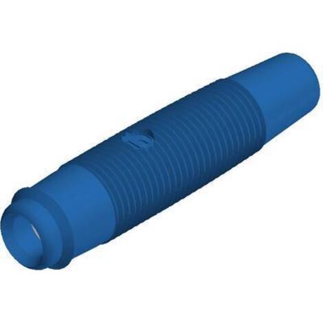 Fiche banane femelle Ø de la broche: 4 mm SKS Hirschmann KUN 30 931804102 bleu 1 pc(s) D24865