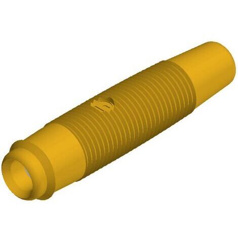 Fiche banane femelle Ø de la broche: 4 mm SKS Hirschmann KUN 30 931804103 jaune 1 pc(s) D27159