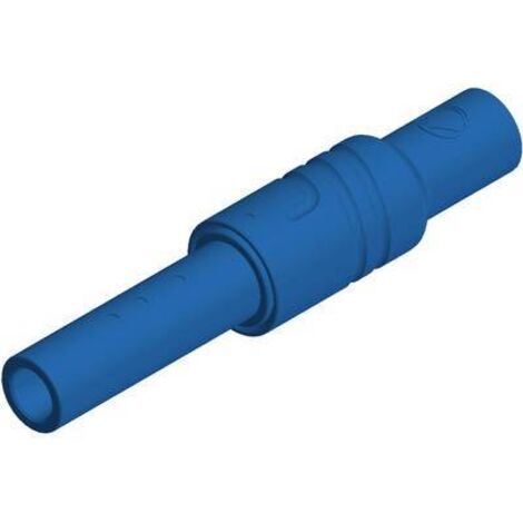 FICHE BANANE FEMELLE DE SÉCURITÉ Ø DE LA BROCHE: 4 MM SKS HIRSCHMANN KUN S 934096102 BLEU 1 PC(S)