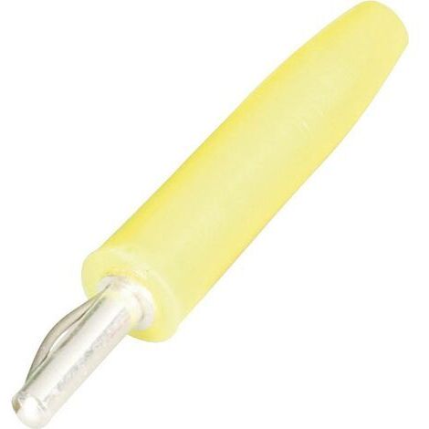Fiche banane mâle Ø de la broche: 2 mm Schnepp F 2000 ge jaune 1 pc(s) D29411