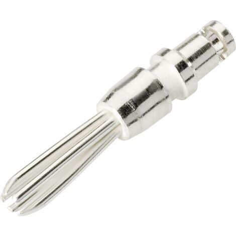 Fiche banane mâle Ø de la broche: 2.4 mm Schnepp N 2400 argent 1 pc(s) D26299