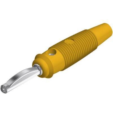 Fiche banane mâle Ø de la broche: 4 mm SKS Hirschmann VQ 20 930058103 jaune 1 pc(s) D22658