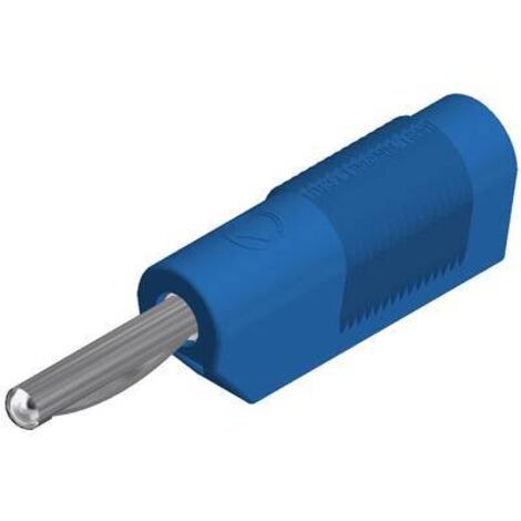 Fiche banane mâle Ø de la broche: 4 mm SKS Hirschmann VSB 20 930435102 bleu 1 pc(s) D22670