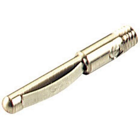 Fiche banane mâle Ø de la broche: 4 mm SKS Hirschmann VST 100 930581000 nickelé 1 pc(s) D22688