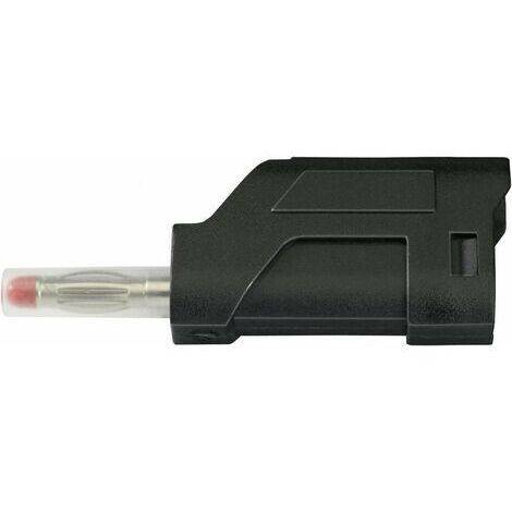 Fiche banane mâle Ø de la broche: 4 mm TRU COMPONENTS TC-R8-104 B 1587904 noir 1 pc(s) S640711