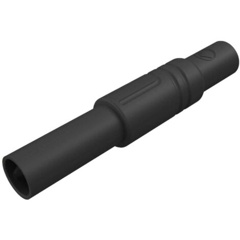 FICHE BANANE MÂLE DE SÉCURITÉ Ø DE LA BROCHE: 4 MM SKS HIRSCHMANN LAS S G 934097100 NOIR 1 PC(S)