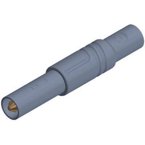 FICHE BANANE MÂLE DE SÉCURITÉ Ø DE LA BROCHE: 4 MM SKS HIRSCHMANN LAS S G 934097106 GRIS 1 PC(S)