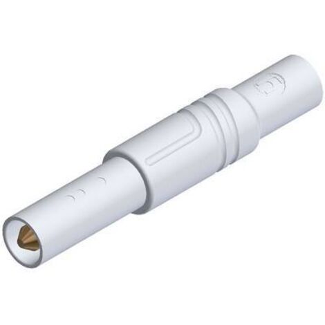 FICHE BANANE MÂLE DE SÉCURITÉ Ø DE LA BROCHE: 4 MM SKS HIRSCHMANN LAS S G 934097107 BLANC 1 PC(S)