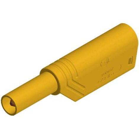 FICHE BANANE MÂLE DE SÉCURITÉ Ø DE LA BROCHE: 4 MM SKS HIRSCHMANN LAS S G 934099103 JAUNE 1 PC(S)