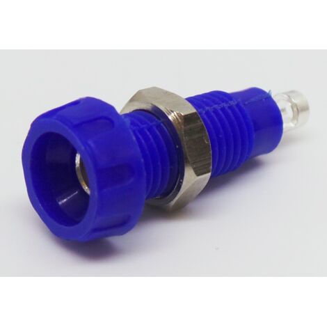 Fiche banane RS PRO Bleu Femelle 10A 50V