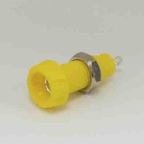 Fiche banane RS PRO Jaune Femelle 10A 50V