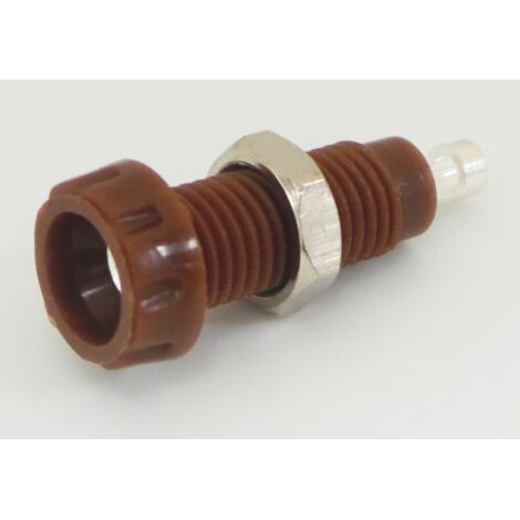 Fiche banane RS PRO Marron Femelle 10A 50V