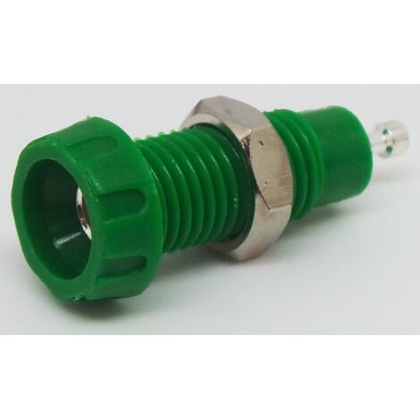 Fiche banane RS PRO Vert Femelle 10A 50V