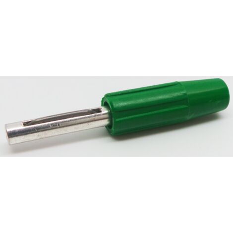 Fiche banane RS PRO Vert Mâle 10A 50V
