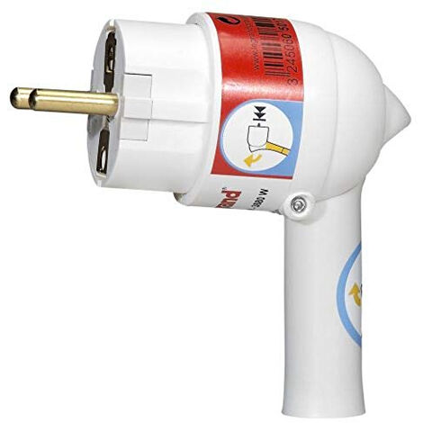 FICHE BIPOLAIRE 2P+T 16A ROTATIVE MOBILE BLANCHE (LEGRAND 050172)