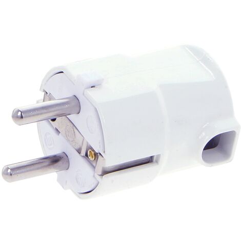 FICHE COUDEE 16A 2P+T BLANC PROFILE 433800210