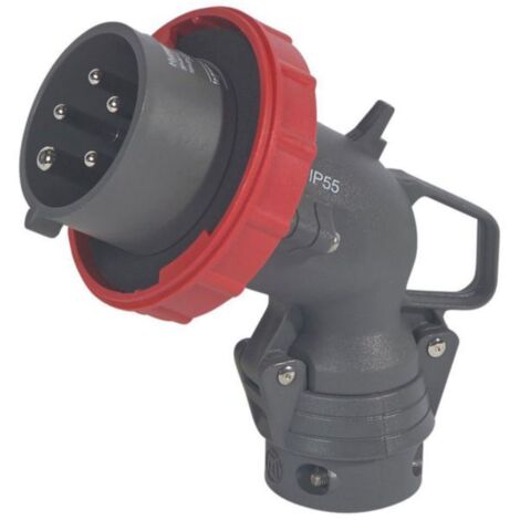 Fiche Coudée 16A 4P+T 400V IP67/55 LEGRAND 051111