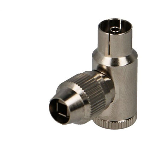 fiche coudée femelle métallique 9.52mm
