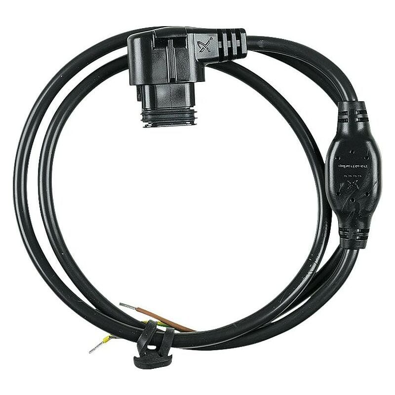 Fiche coudee Grundfos convient pour Alpha circulateur avec resistance ntc, cable 1m
