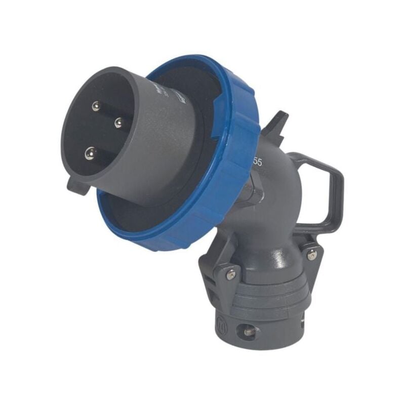 Legrand - 053006 Fiche coudée hypra ip66/67-55 32A 200/250V 2P+T