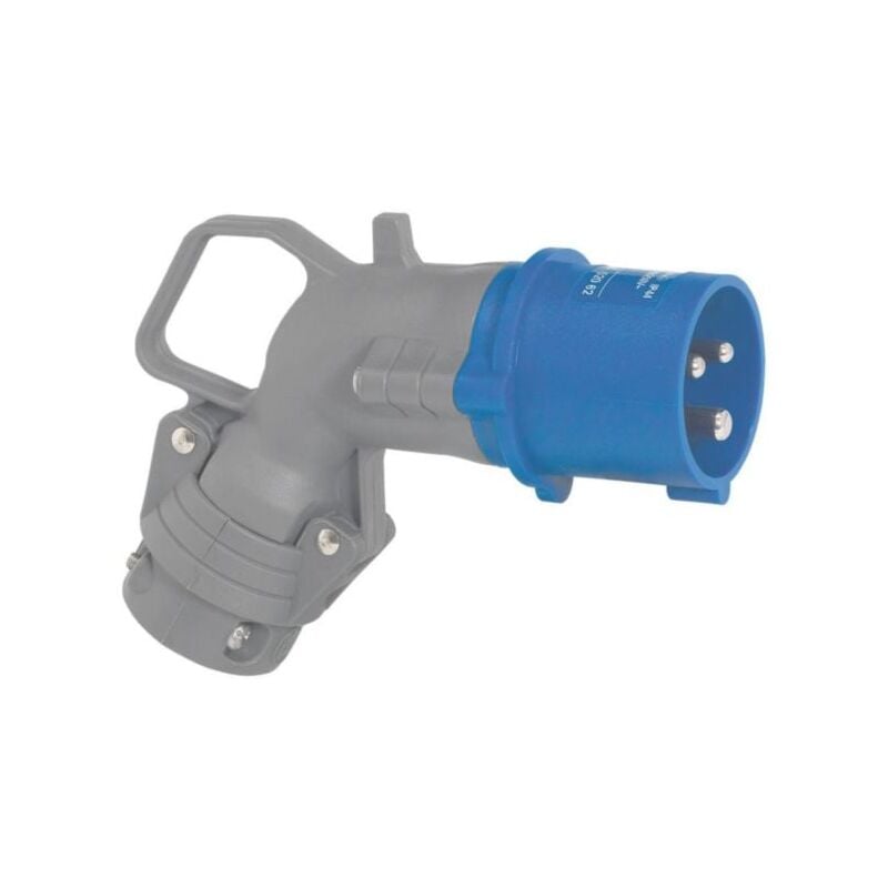 Legrand - Fiche mobile coudée Hypra IP44 16A - 200V à 250V - 2P+T - plastique