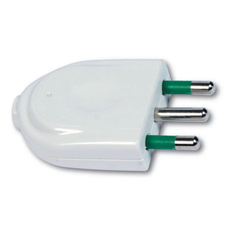 Fiche de raccordement Fanton 10A plastique simple pour A lectricitA Normes CEI