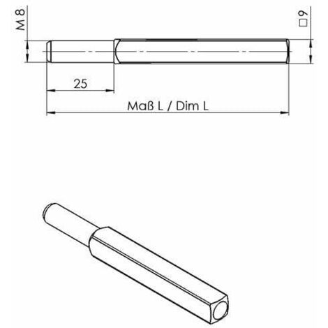 Fiche de remplacement FS OGRO 115 FS 4-KT.9x90mm Piston complet