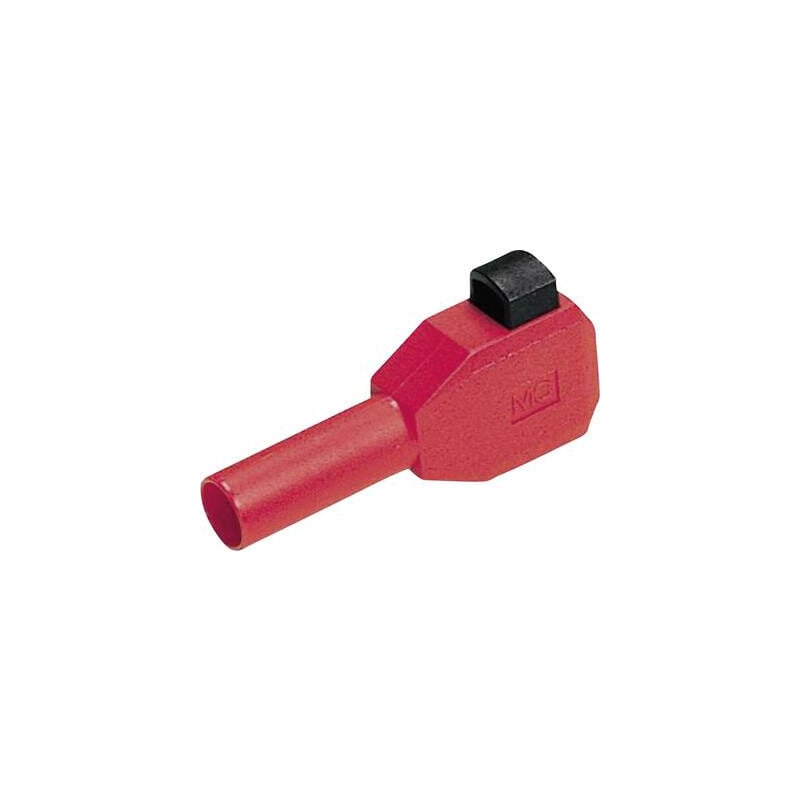 Fiche de sécurité mâle ø de la broche: 4 mm Stäubli SKLS4 22.3007-22 rouge 1 pc(s)