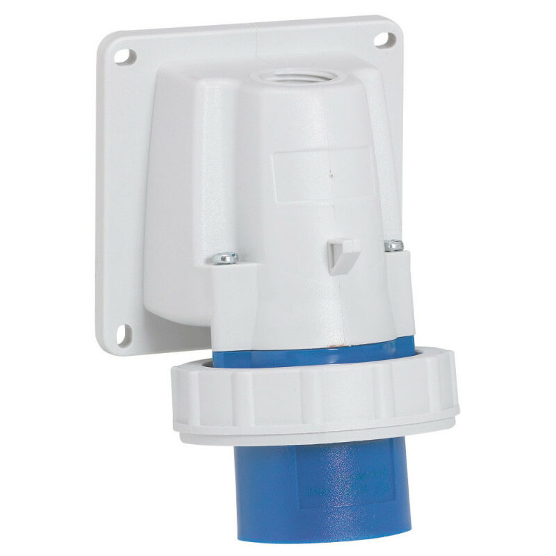 Legrand - Fiche de tableau et fiche inclinée P17 IP66-67 16A 200V à 250V 2P+T (056803)