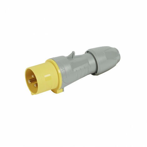Fiche droite 2P+T IP44 de 100V à 130V 16A LEGRAND 555121