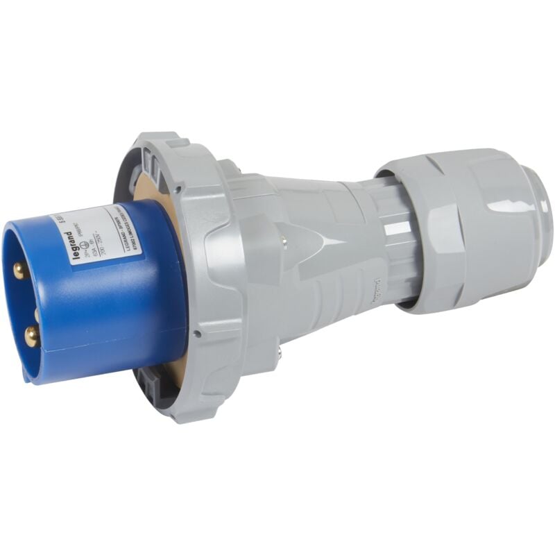 Legrand - Fiche droite 63A 2P+T 230V IP67 555524