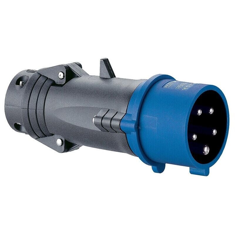 Fiche mobile droite Hypra IP44 32A de 380V à 415V 3P+N+T plastique Legrand 052944