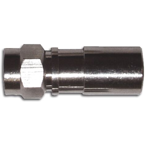 fiche femelle - a compression - pour câble 7 mm - evicom afcc5