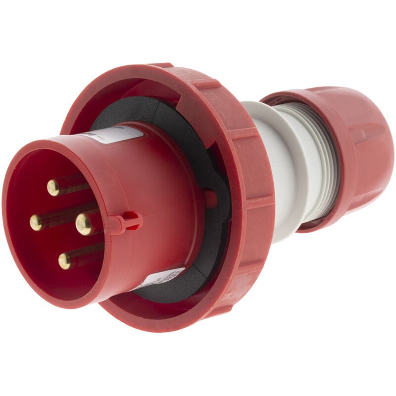 Fiche mâle IEC309 3P+T 32A Zenitech