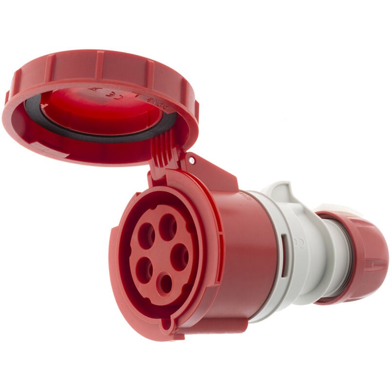 Fiche femelle IEC309 3P+N+T 32A Zenitech