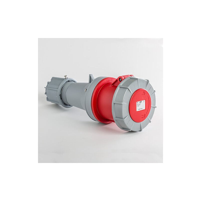 Fiche Femelle 63a Triphasé Avec Fil Pilote 3p+t - étanche Ip67 IDE