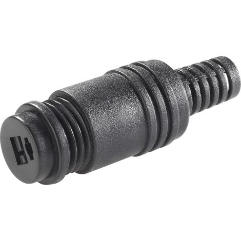 Fiche haut-parleur femelle, droit BKL Electronic 0205004/K Nombre de pôles: 2 noir 1 pc(s) D23379
