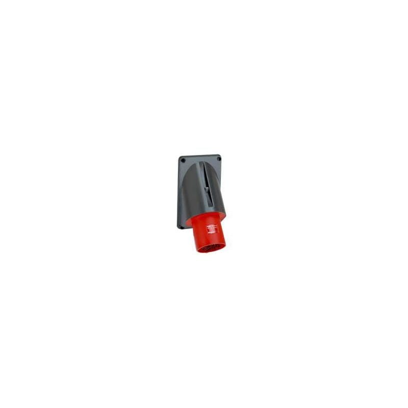 Fiche inclinée Hypra IP44 63A - 380V à 415V - 3P+N+T - plastique Legrand