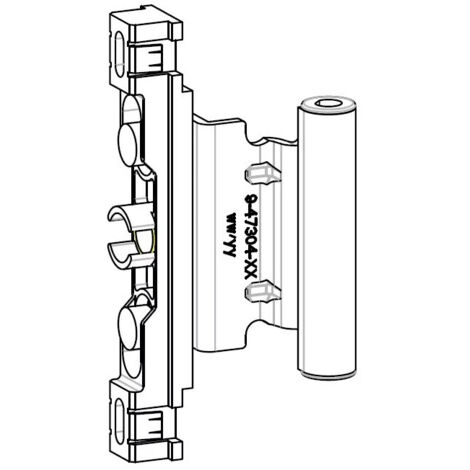 FICHE INTERMÉDIAIRE A/ENTRETOISE 6-37041-18-0-1 UNI-JET M6 AXE9 R18