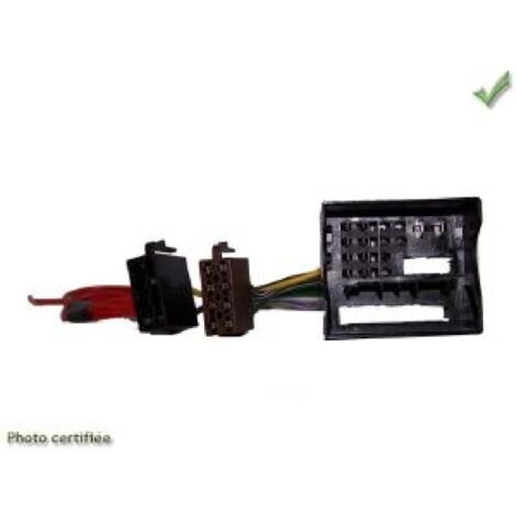 Fiche Iso Autoradio compatible avec Audi Seat Skoda VW ap12 4HP ISO