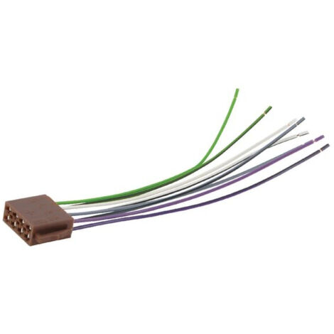 Fiche ISO universelle compatible avec haut-parleurs