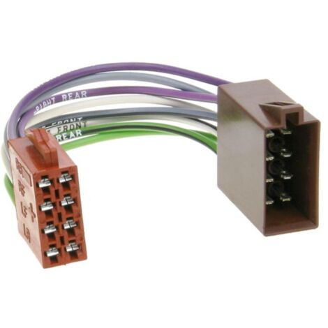 Fiche ISO universelle HP - 4 Haut parleurs ISO