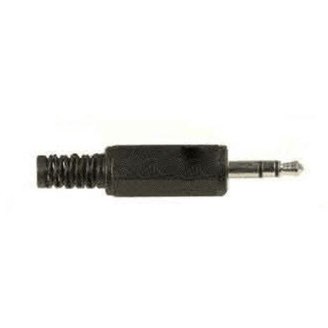 FICHE JACK-3.5MM. MALE STEREO. PLASTIQUE POUR PIECES SON VIDEO - 292450