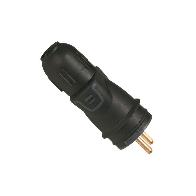 Legrand - Fiche mâle 2p+t caoutchouc automatique vrac