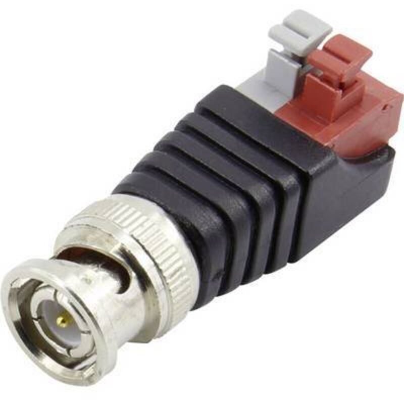 Conrad Components - fiche mâle droite bnc 93014C1022 ressort de traction 50 " 1 pc(s)
